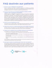 FAQ destinée aus patients